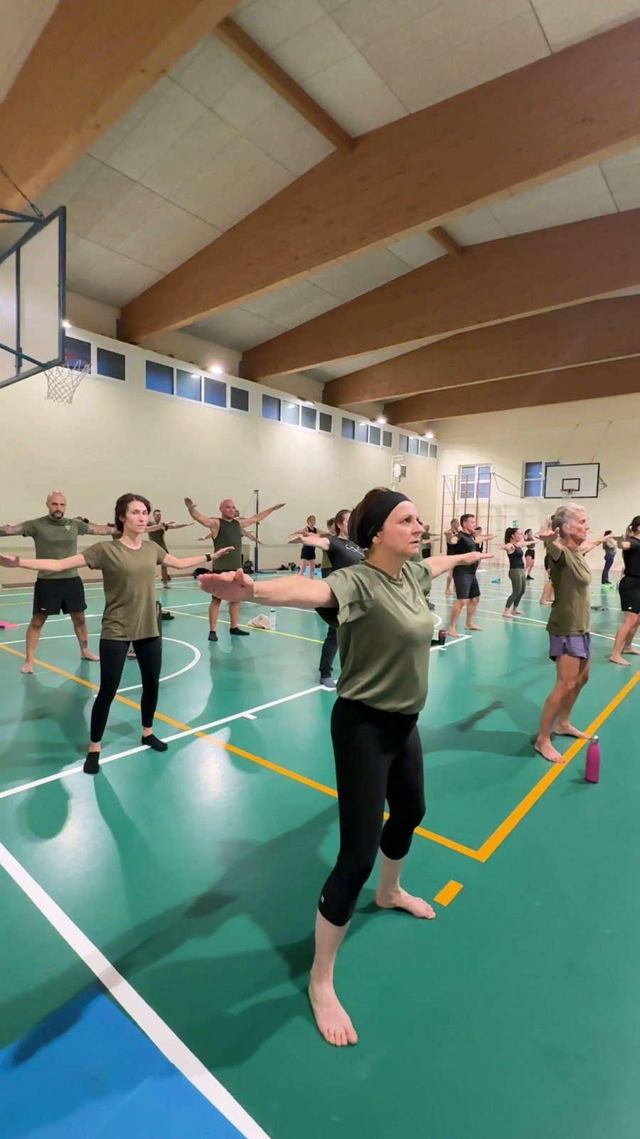 Braccia aperte, il gruppo in palestra, GDM Malnate