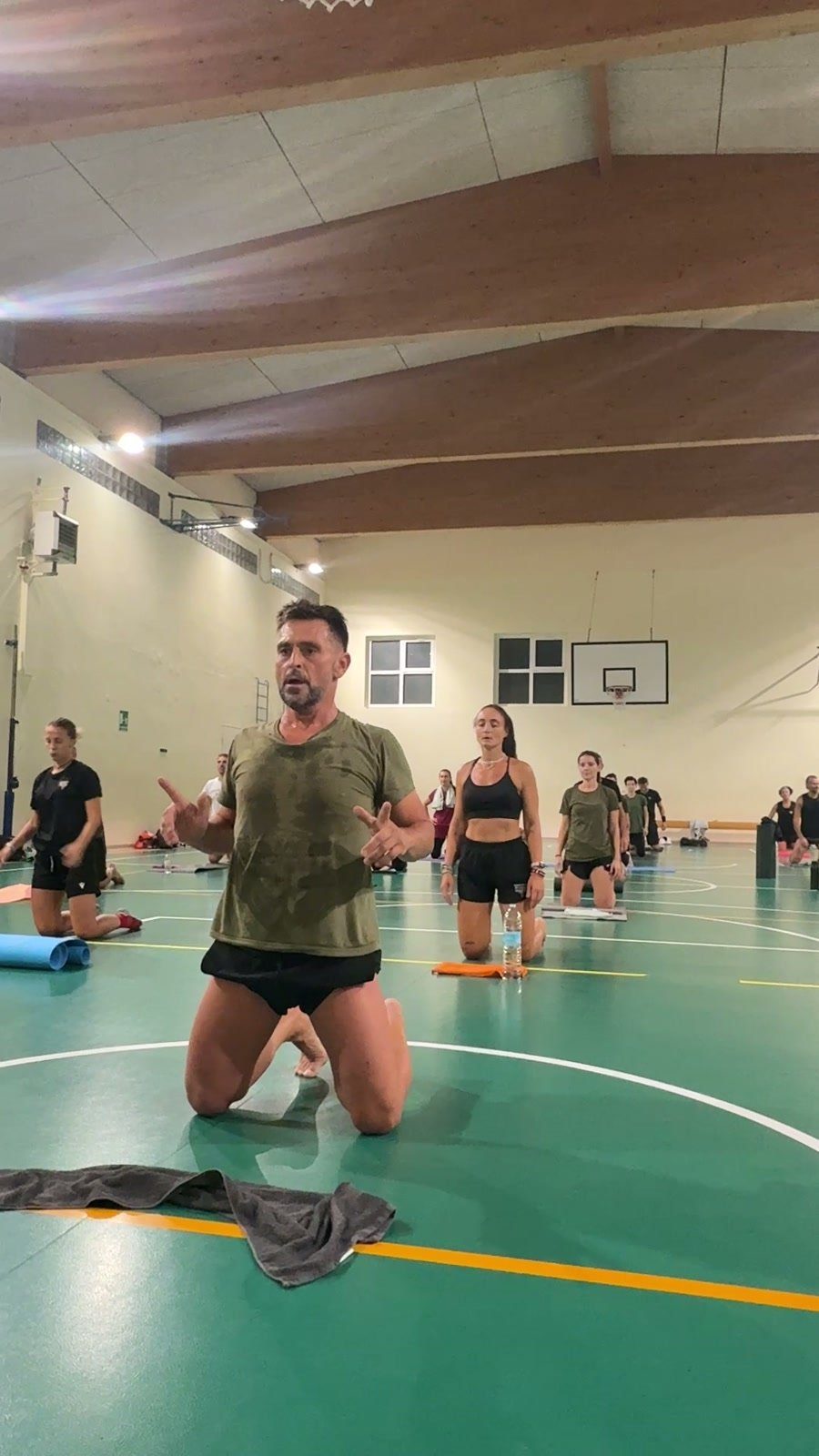 In ginocchio durante l'allenamento, GDM Malnate